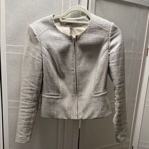 Chic Women's Silver Blazer